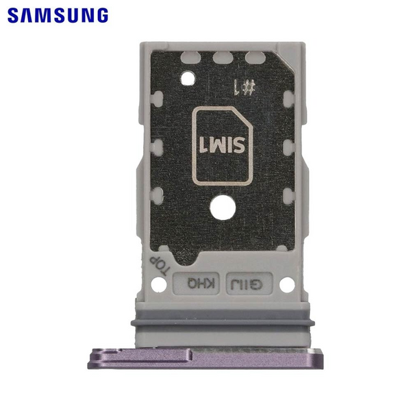 Tiroir SIM Galaxy S21 FE – Lavande – Original Samsung (Service Pack)