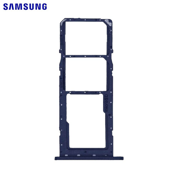 Tiroir SIM Galaxy A03 – Bleu – Original Samsung (Service Pack)