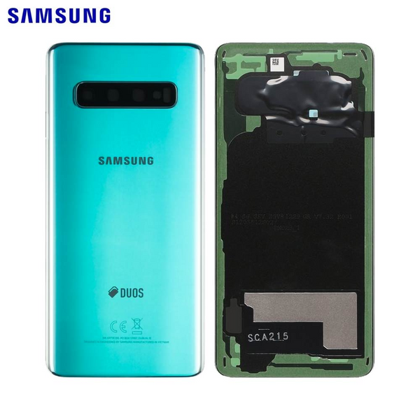 Vitre arrière Galaxy S10 – Vert – Original Samsung (Service Pack)