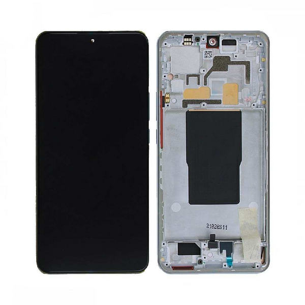 Écran complet avec châssis Xiaomi 12T Pro – Gris – Qualité d'origine