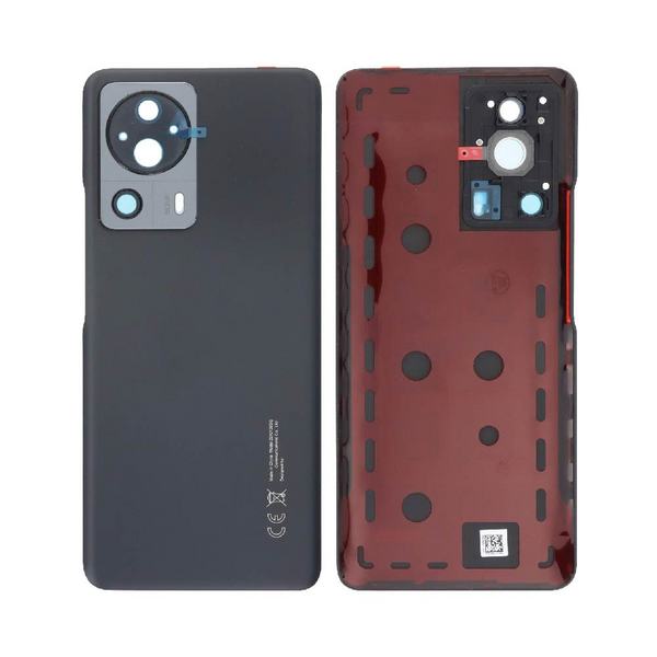 Vitre arrière Xiaomi 13 Lite – Noir – Compatible Premium