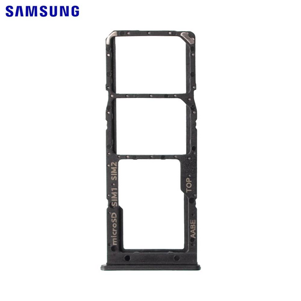 Tiroir SIM Galaxy A12 / Galaxy A12 Nacho – Noir – Original Samsung (Service Pack)