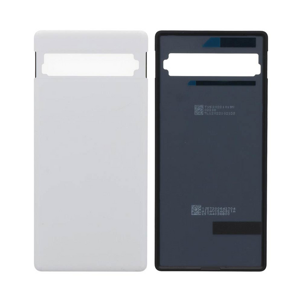 Vitre arrière Pixel 7a – Blanc neige – Compatible Premium