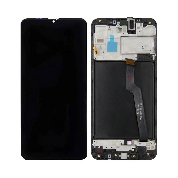 Écran complet avec châssis Galaxy A10 (EU Version) – Noir – Qualité d'origine