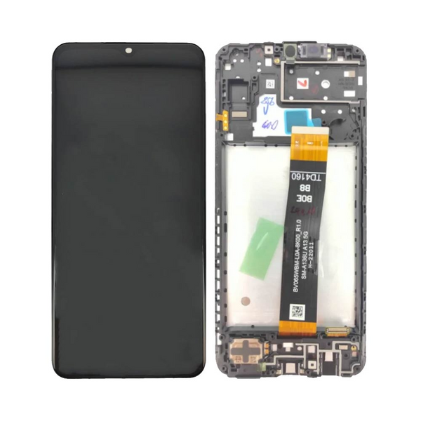 Écran complet avec châssis Galaxy A13 5G – Noir – Qualité d'origine