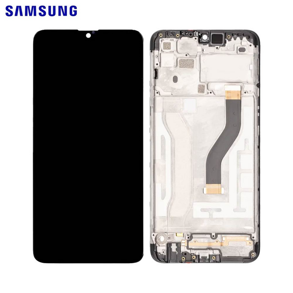 Écran complet Galaxy A10S – Noir – Original Samsung (Service Pack)