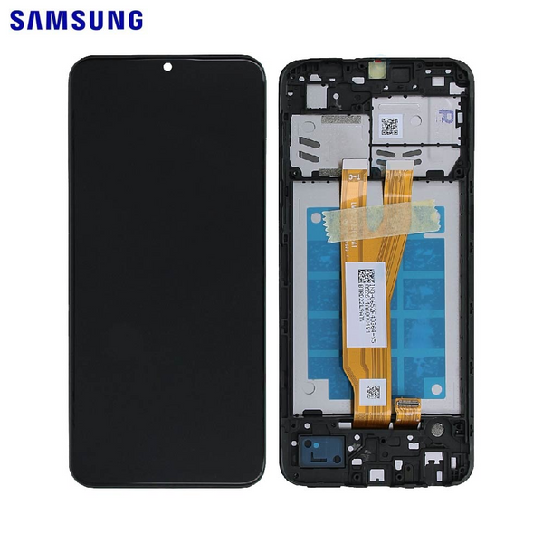 Écran complet Galaxy A03 Core – Noir – Original Samsung (Service Pack)