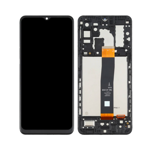 Écran complet avec châssis Galaxy A32 5G – Noir – Qualité d'origine