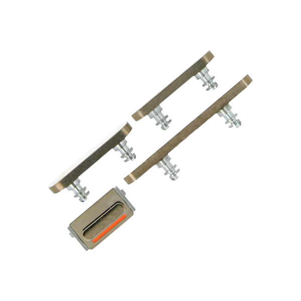 Bouton power et volume iPhone 12 Pro / iPhone 12 Pro Max – Or – Compatible