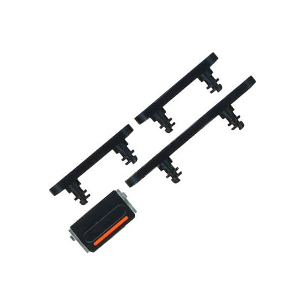 Bouton power et volume iPhone 12 / iPhone 12 Mini – Noir – Compatible
