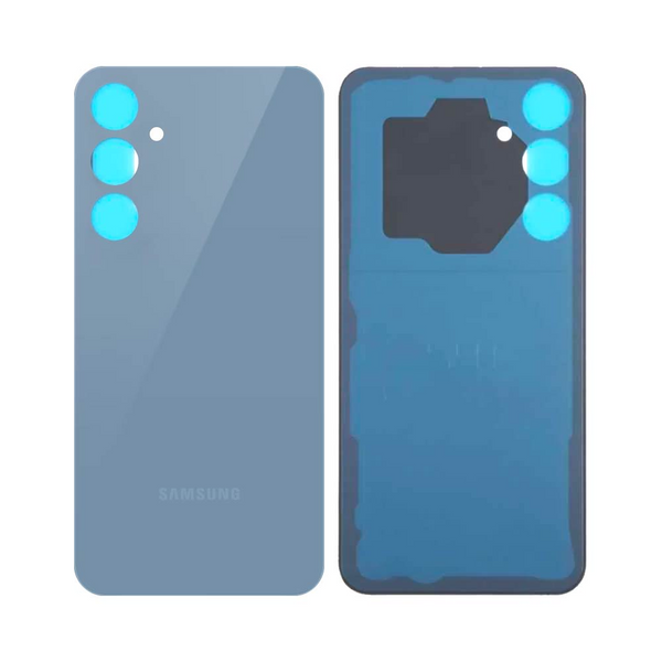 Vitre arrière Galaxy S23 FE – Bleu – Compatible Premium