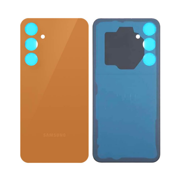 Vitre arrière Galaxy S23 FE – Orange – Compatible Premium