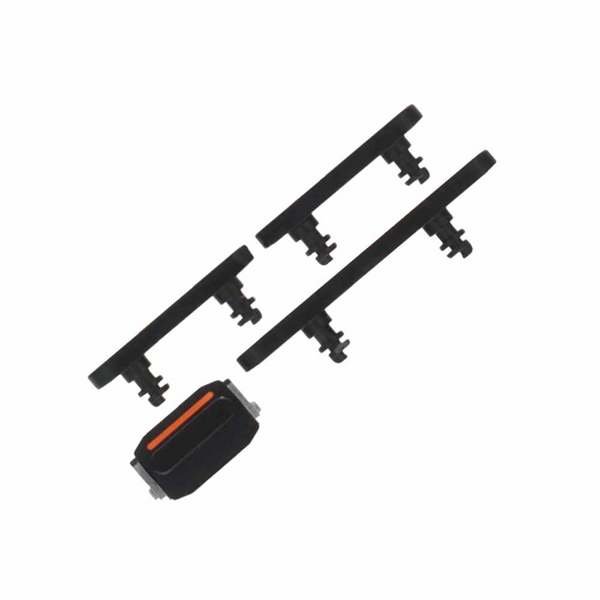 Bouton power et volume iPhone 15 / iPhone 15 Plus – Noir – Compatible