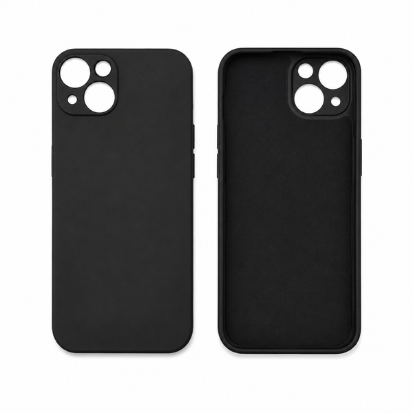 Coque silicone iPhone 12 Pro Max – Noir