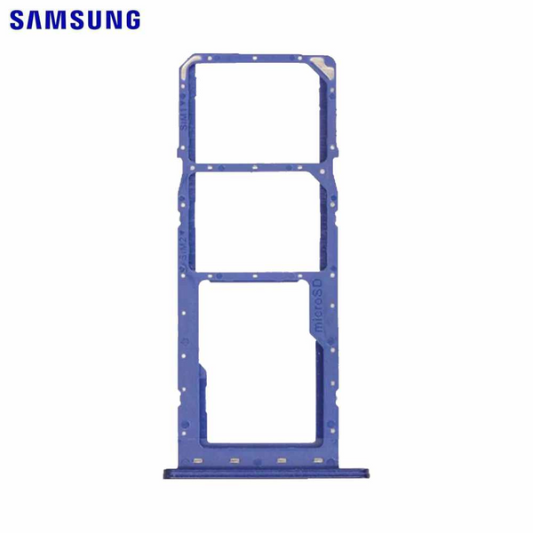 Tiroir SIM Galaxy A03s – Bleu – Original Samsung (Service Pack)