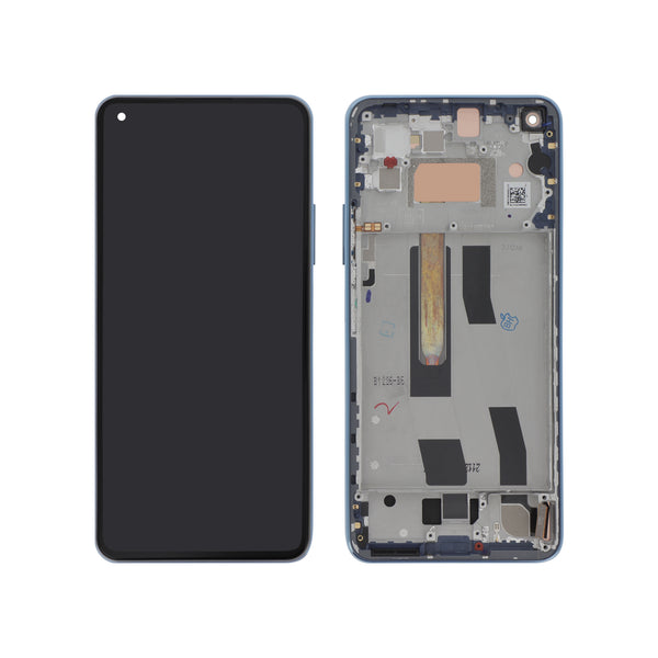Écran complet Xiaomi 11 Lite 5G NE – Bleu – Original Xiaomi (Service Pack)