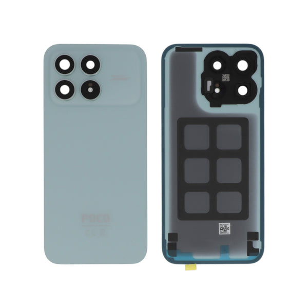 Vitre arrière Poco F8 Pro – Bleu – Original Xiaomi (Service Pack)
