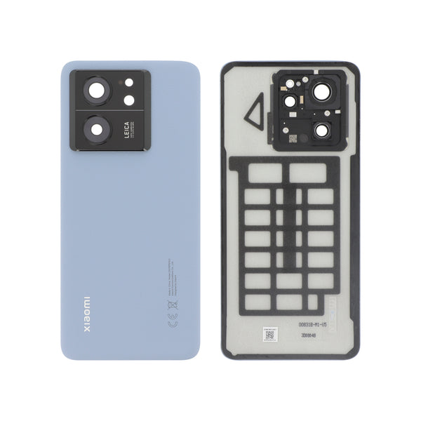 Vitre arrière Xiaomi 13T Pro / Xiaomi 13T – Bleu – Original Xiaomi (Service Pack)