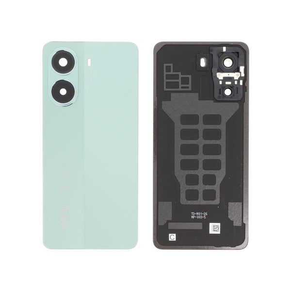 Vitre arrière Poco X7 Pro – Vert – Original Xiaomi (Service Pack)