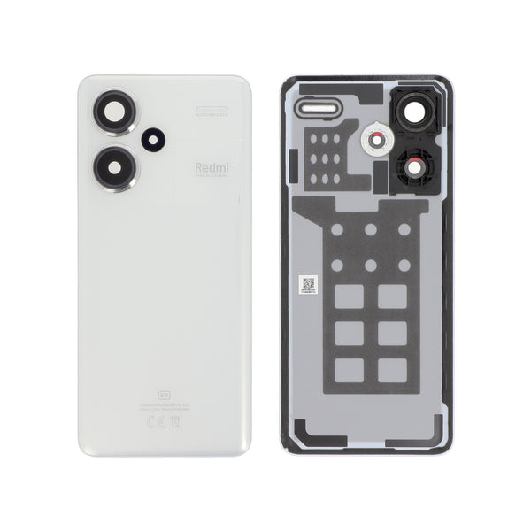 Vitre arrière Redmi Note 13 Pro+ 5G – Blanc – Original Xiaomi (Service Pack)