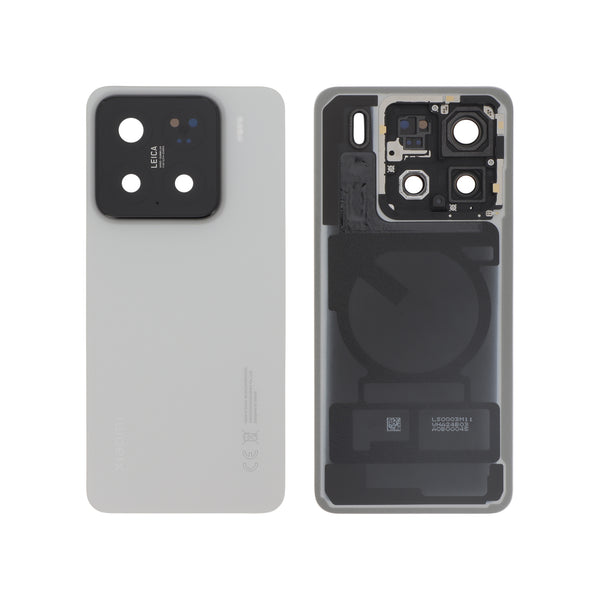 Vitre arrière Xiaomi 15 5G – Blanc – Original Xiaomi (Service Pack)