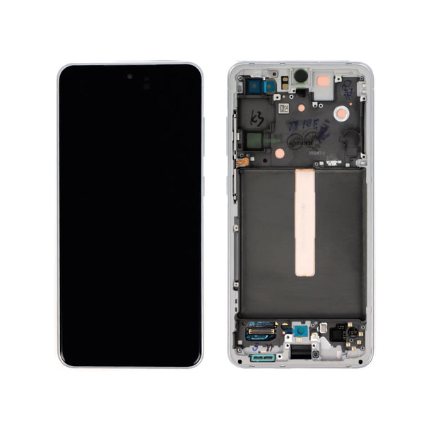 Écran complet Galaxy S21 FE – Blanc – Original Samsung (Service Pack)