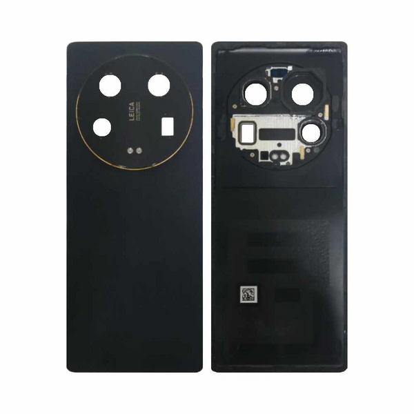 Vitre arrière Xiaomi 13 Ultra – Noir – Compatible Premium