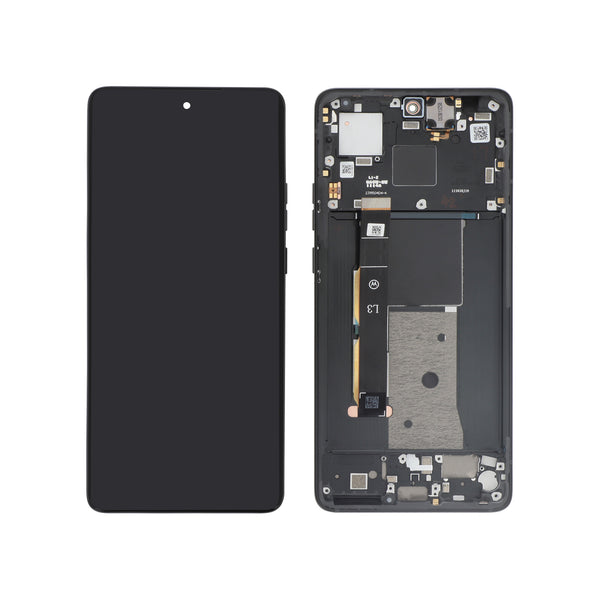 Écran complet Motorola Edge 40 – Noir – Original Motorola (Service Pack)