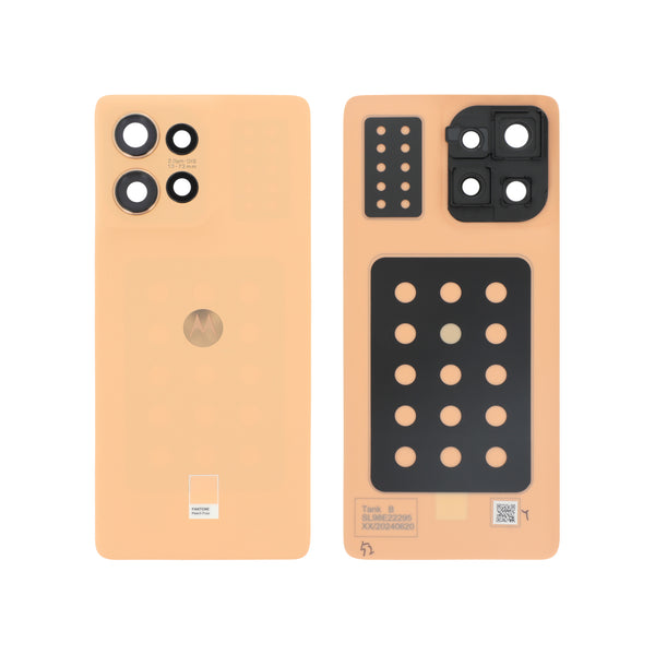 Vitre arrière Motorola Edge 50 – Pêche – Original Motorola (Service Pack)