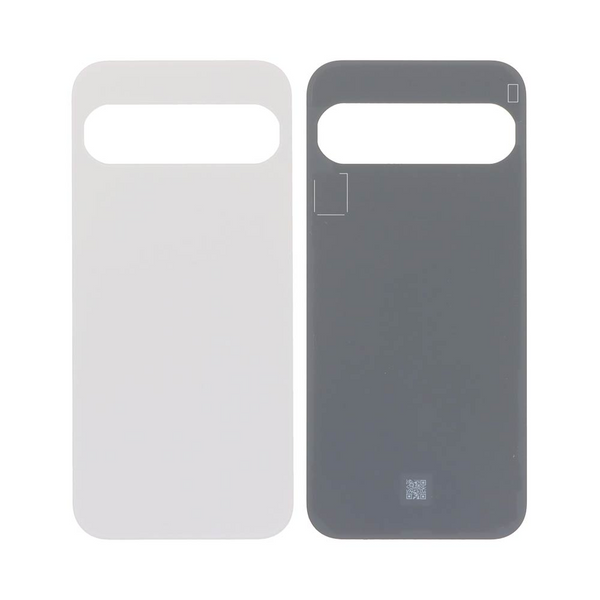 Vitre arrière Pixel 9 – Blanc porcelaine – Compatible Premium