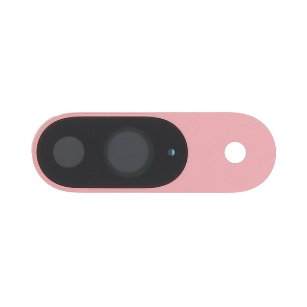 Support lentille Pixel 9 – Rose pivoine – Compatible Premium