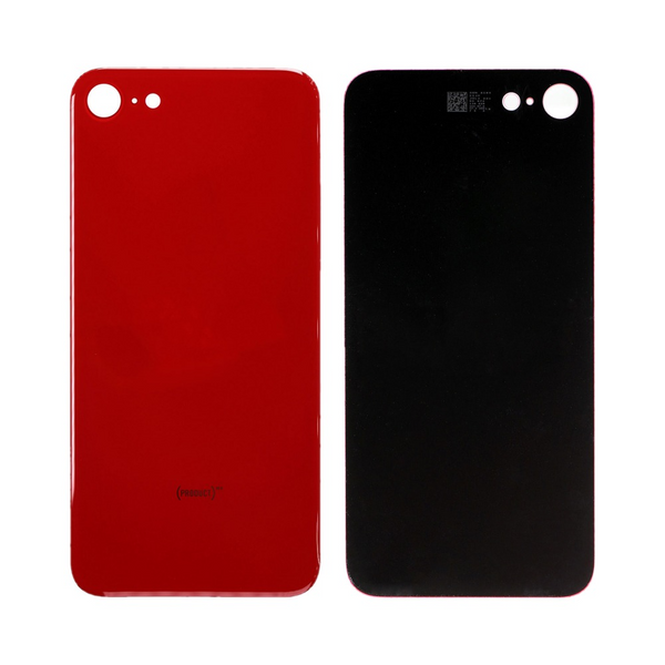 Vitre arrière iPhone SE 2022 (3e Gen) (Laser LH) – Rouge – Compatible