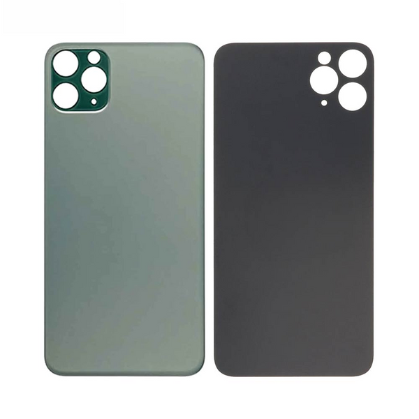 Vitre arrière iPhone 11 Pro Max (Laser LH) – Vert nuit – Compatible