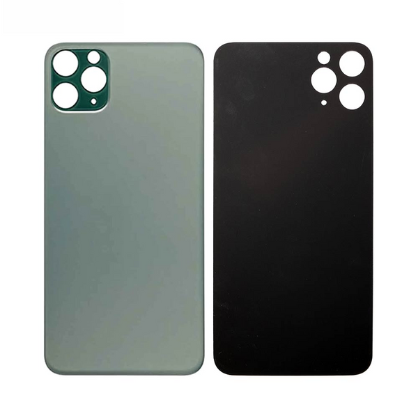 Vitre arrière iPhone 11 Pro (Laser LH) – Vert nuit – Compatible