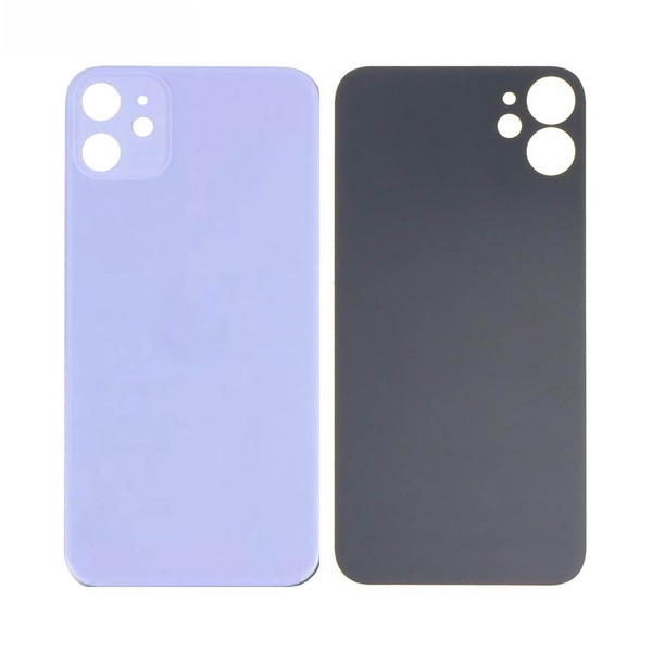 Vitre arrière iPhone 11 – Mauve