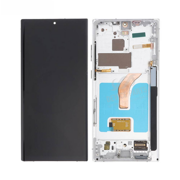 Écran complet avec châssis Galaxy S22 Ultra – Blanc – Soft OLED