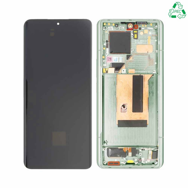 Écran complet avec châssis Xiaomi 13 Ultra – Vert – Original démonté