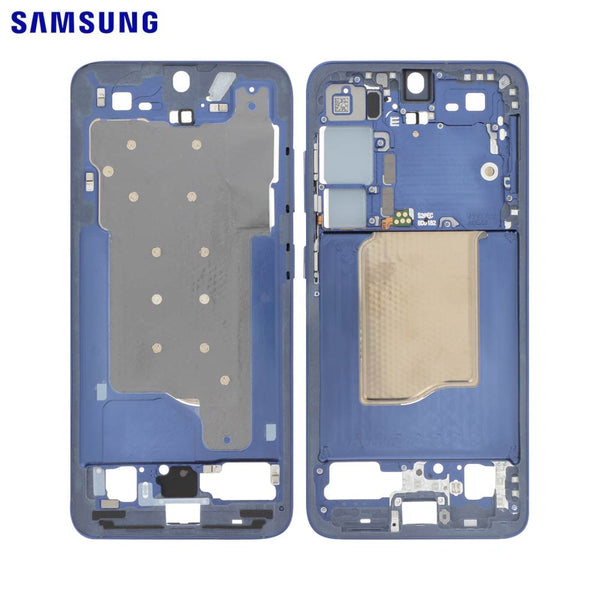 Châssis équipé Galaxy S25 – Bleu nuit – Original Samsung (Service Pack)