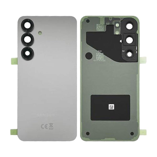 Vitre arrière Galaxy S25 – Gris – Compatible Premium