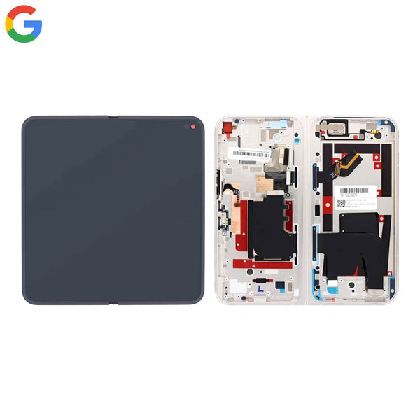 Écran complet Pixel 9 Pro Fold – Blanc porcelaine – Original