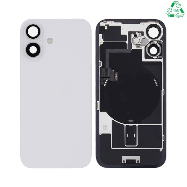 Vitre arrière iPhone 16 – Blanc – Compatible