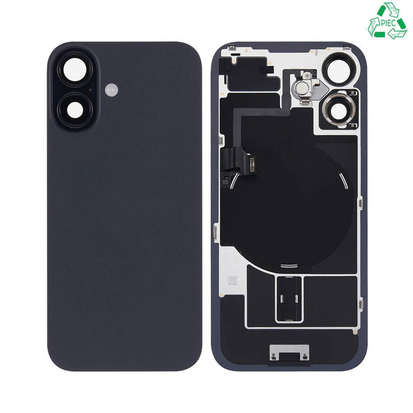 Vitre arrière iPhone 16 – Noir – Compatible