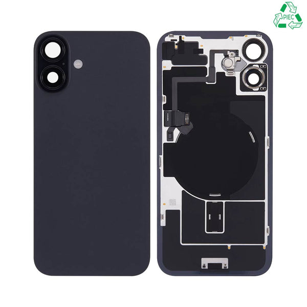 Vitre arrière iPhone 16 Plus – Noir – Compatible