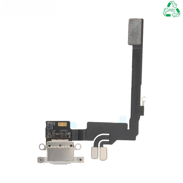 Connecteur de charge iPhone 16 Pro – Titane Blanc – Original démonté