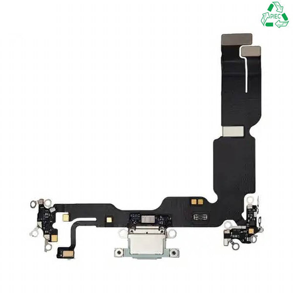 Connecteur de charge iPhone 15 Plus – Vert – Original démonté
