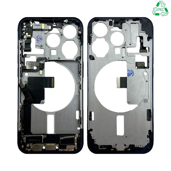 Châssis complet iPhone 15 Pro – Titane Bleu – Compatible