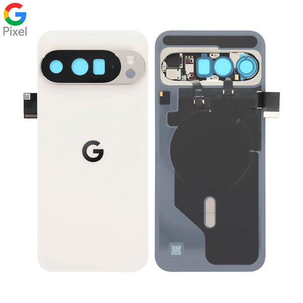 Vitre arrière Pixel 10 Pro XL – Blanc porcelaine – Original