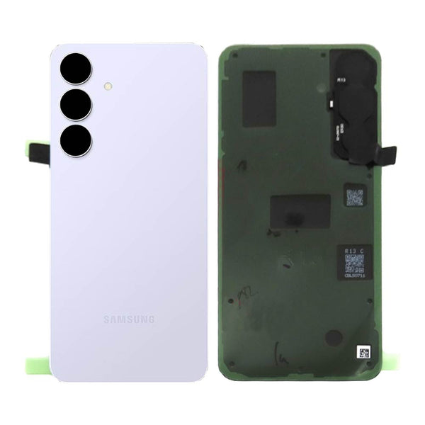 Vitre arrière Galaxy S25 FE – Bleu clair – Compatible Premium