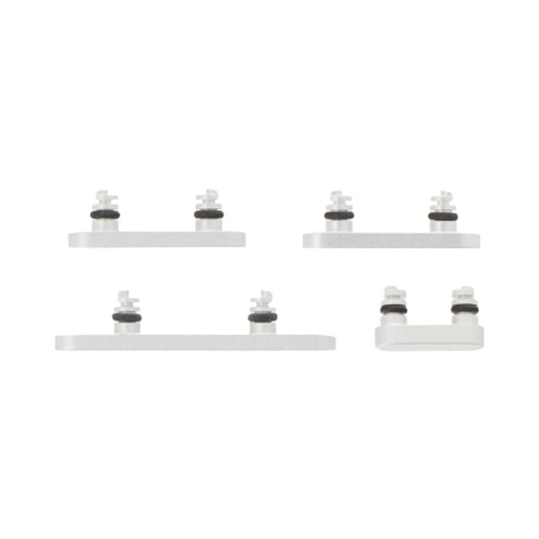 Bouton power et volume iPhone 17 – Blanc – Compatible