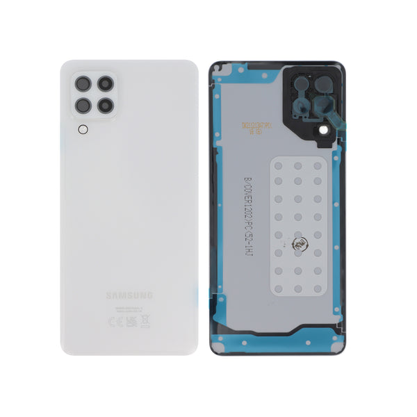 Vitre arrière Galaxy A22 – Blanc – Original Samsung (Service Pack)